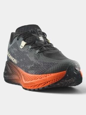 pantofi pentru alergat pe asfalt pt. barbati Salomon Aero Glide 4 Grvl negru 1