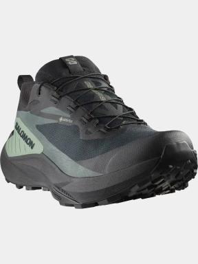pantofi pentru alergare pt. barbati Salomon Genesis GTX verde închis 1