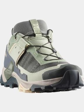 pantofi de drumetie pt. femei Salomon X Ultra 5 GTX W verde 1