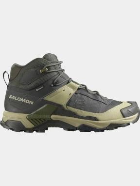 bocanci de drumetie pt. barbati Salomon X Ultra 5 Mid GTX verde 3