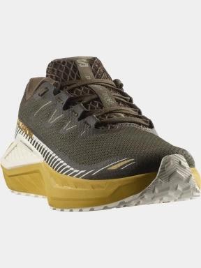 pantofi pentru alergat pe asfalt pt. barbati Salomon Drx Defy Grvl oliv 1