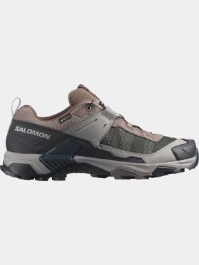 pantofi de drumetie pt. barbati Salomon X Ultra 5 GTX maro 3
