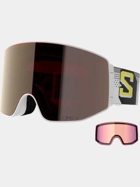 ochelari de schi Salomon Sentry Prime Sigma +1Lens alb 1