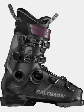 clapari pt. barbati Salomon S/Pro Supra Boa 100 GW negru 1