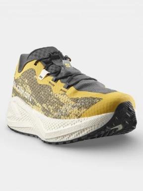 pantofi pentru alergat pe asfalt pt. barbati Salomon Aero Glide 4 Gevl galben 1