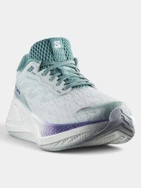 pantofi pentru alergat pe asfalt pt. femei Salomon Aero Glide 4 W albastru deschis 1
