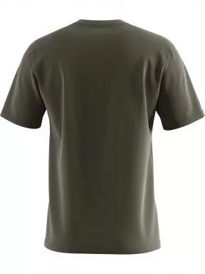 tricou cu maneci scurte pt. barbati Salomon Outlife Mountain  Tee M oliv 3