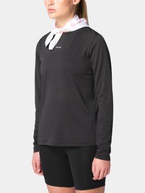 tricou cu maneci lungi, pentru sport pt. femei Salomon Shkout Core Ls Tee W negru 1