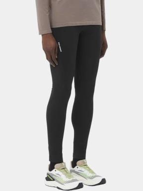 pantaloni de sport pt. barbati Salomon Shkout Core Warm Tights M negru 1