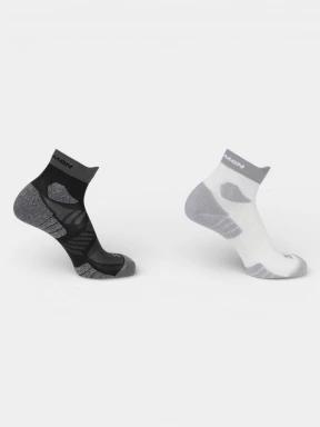 ciorapi sport Salomon Aero Ankle 2-Pack negru 1