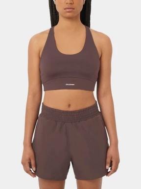 sutien pentru sport pt. femei Salomon Shkout Core Bra W maro 1