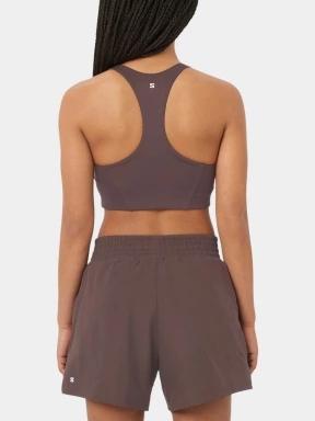 sutien pentru sport pt. femei Salomon Shkout Core Bra W maro 3