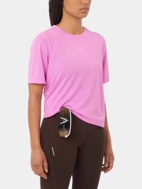 tricou pentru sport, cu maneci scurte pt. femei Salomon Shkout Core SS Tee W roz 1