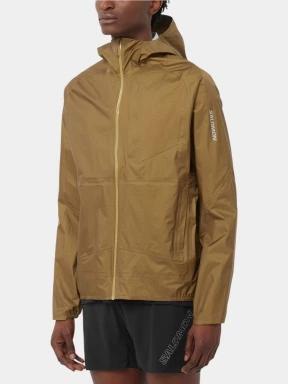 jacheta pentru alergare pt. barbati Salomon Bonatti Wp Jacket M oliv 1