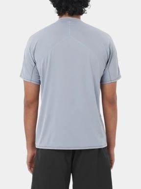 tricou pentru sport, cu maneci scurte pt. barbati Salomon Sense Aero Ss Tee Gfx M gri 3