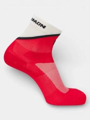 ciorapi sport Salomon Pulse Ankle alb 1