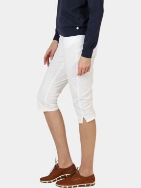 pantaloni trei sferturi pt. femei TBS Santacor alb 3