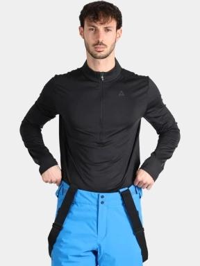 pulover polar pt. barbati Schöffel Longsleeve Style Pine MNS negru 1