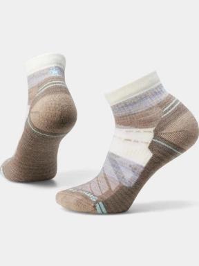 ciorapi pentru drumetii pt. femei Smartwool Women's Hike Light Cushion Margarita Ankle Socks nisip 1