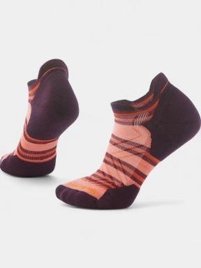 ciorapi sport pt. femei Smartwool Women's Run Targeted Cushion Stripe Low Ankle Socks violet 1
