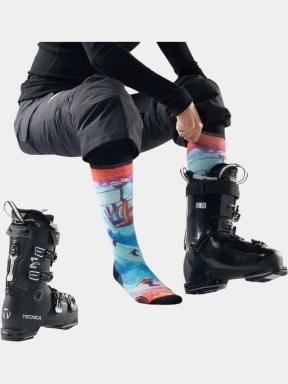 ciorapi de schi pt. barbati Smartwool Ski Zero Cushion Ski Day Print OTC Socks multicolor 3