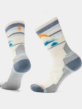 ciorapi pentru drumetii pt. femei Smartwool Women's Hike Light Cushion Mountain Moon Crew Socks nisip 1