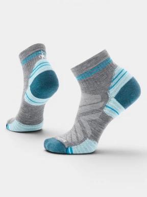 ciorapi pentru drumetii pt. femei Smartwool Women's Hike Targeted Cushion Ankle Sock Hike gri 1