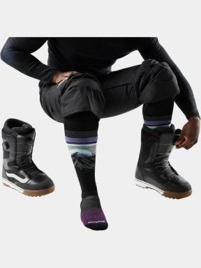 ciorapi de schi pt. barbati Smartwool Snowboard Targeted Cushion Mountain Sunrise OTC Socks negru 3