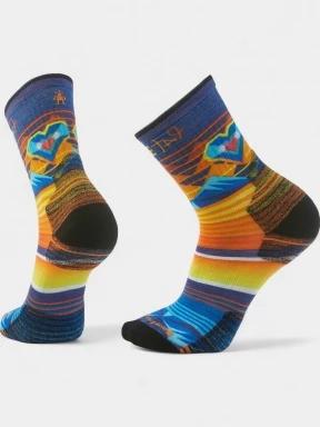 ciorapi pentru drumetii Smartwool Hike Targeted Cushion Open Hearts Print Crew Socks multicolor 1