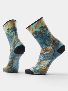 ciorapi sport Smartwool Bike Zero Cushion Rugged Ride Print Crew multicolor 1