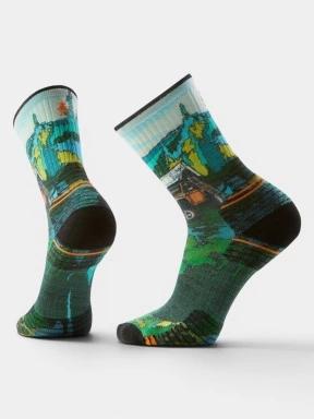 ciorapi pentru drumetii Smartwool Hike Targeted Cushion Trail Trekker Prin multicolor 1