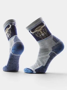ciorapi pentru drumetii Smartwool Hike Light Cushion Bison Crew Socks albastru 1