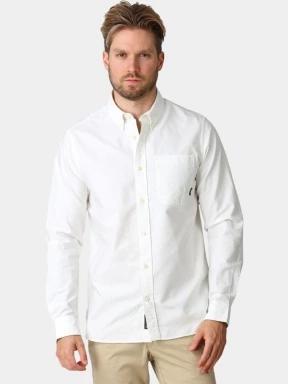 camasa cu maneci lungi pt. barbati Timberland Lake Warner Solid Oxford Shirt alb 1
