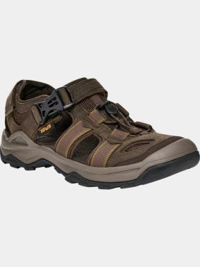 sandale de drumetie pt. barbati Teva Omnium 2 Leather maro 1