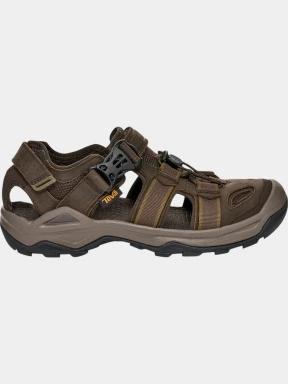 sandale de drumetie pt. barbati Teva Omnium 2 Leather maro 3