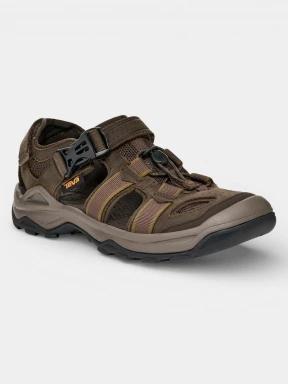 sandale de drumetie pt. barbati Teva Omnium 2 Leather maro 1