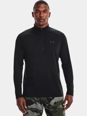 tricou cu maneci lungi, pentru sport pt. barbati Under Armour UA Tech 2.0 1/2 Zip negru 1