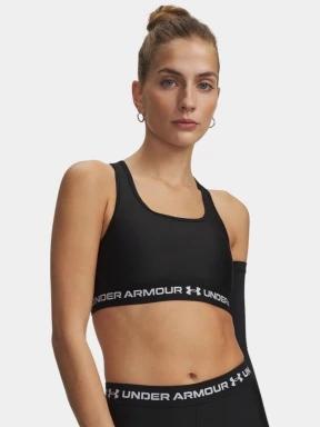 sutien pentru sport pt. femei Under Armour Crossback Mid Bra negru 1