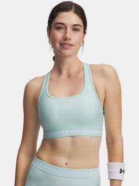 sutien pentru sport pt. femei Under Armour Crossback Mid Bra albastru deschis 1