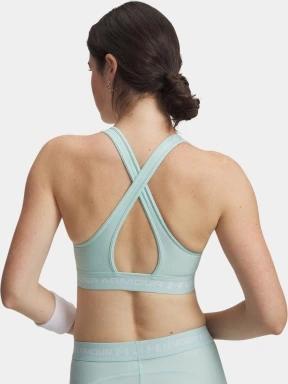 sutien pentru sport pt. femei Under Armour Crossback Mid Bra albastru deschis 3