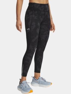 pantaloni de sport pt. femei Under Armour UA Launch Ankle Print Tights negru 1