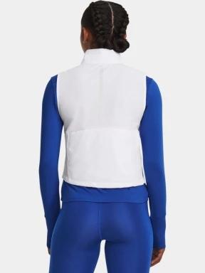 vesta pentru alergare pt. femei Under Armour Launch Insulated Vest alb 3
