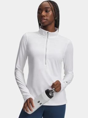 tricou cu maneci lungi, pentru sport pt. barbati Under Armour UA Launch Pro Half Zip alb 1