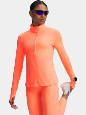 tricou cu maneci lungi, pentru sport pt. barbati Under Armour UA Launch Pro Half Zip portocaliu 1
