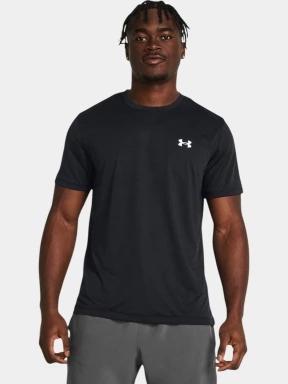 tricou pentru sport, cu maneci scurte pt. barbati Under Armour UA Launch Shortsleeve negru 1