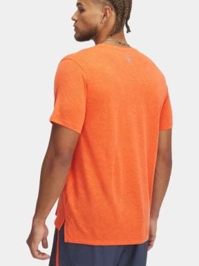 tricou pentru sport, cu maneci scurte pt. barbati Under Armour UA Launch Shortsleeve portocaliu 3