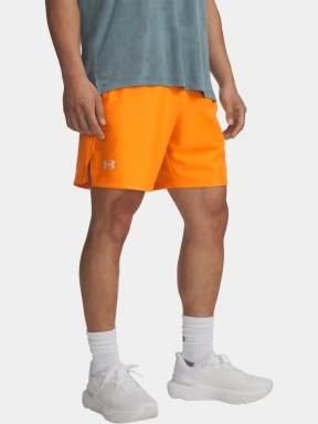 pantaloni scurti pentru sport pt. barbati Under Armour UA Launch 7'' Shorts portocaliu 1