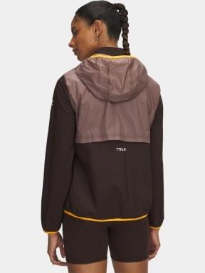 jacheta pentru alergare pt. femei Under Armour UA Trail Run Jacket maro 3