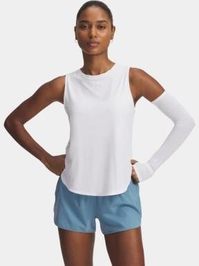 tricou de sport fara maneci pt. femei Under Armour UA Launch Elite Tank alb 1
