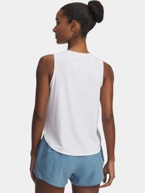 tricou de sport fara maneci pt. femei Under Armour UA Launch Elite Tank alb 3